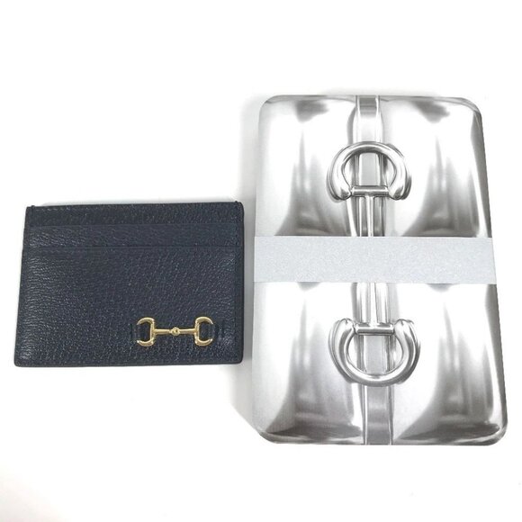 GUCCI 700469 Horsebit Playing Cards Set Card Holder Pass Case Card Case Unused - Picture 1 of 16
